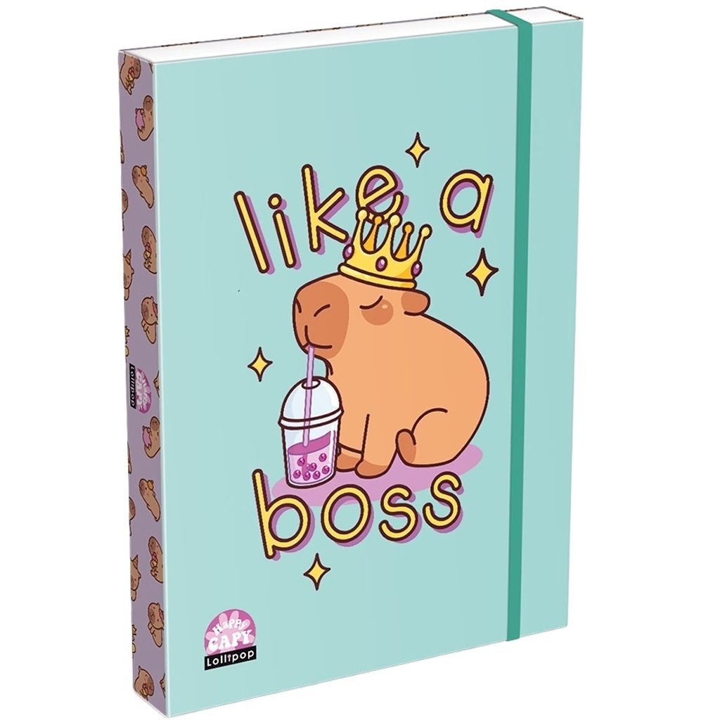 ICO: Lizzysuli Lollipop Capybara wzór zeszytbox A/4 kép 1