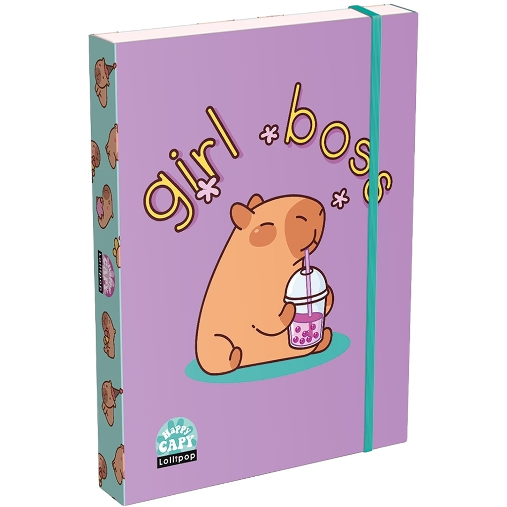 ICO: Lizzysuli Lollipop Capybara wzór zeszytbox A/5 kép 1