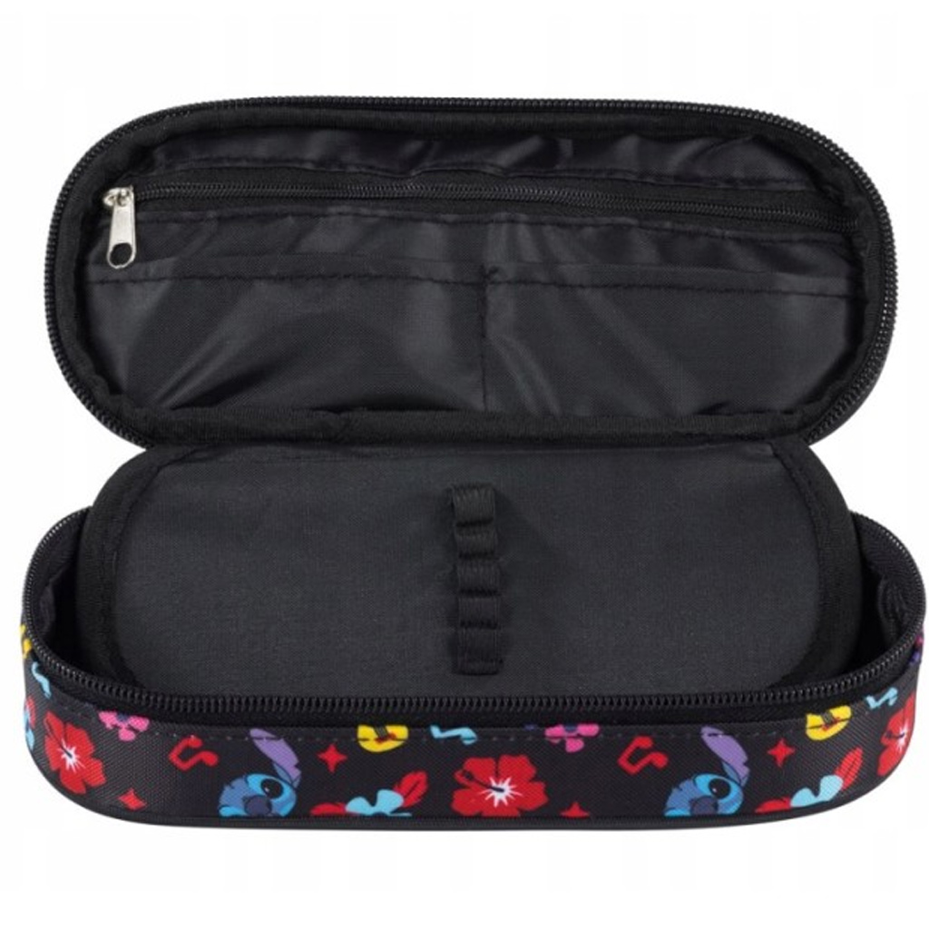 Disney Stitch Aloha czarny owalny piórnik PC01 23x9,5x6 cm kép 2