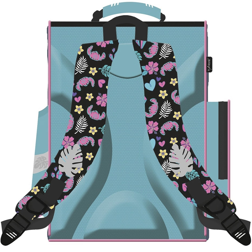 Plecak anatomiczny z wzorem Disney Stitch, 36x28x15 cm kép 2