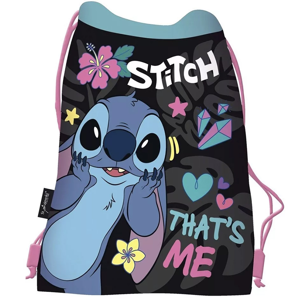Disney Stitch That's me plecak, worek sportowy 42x32 cm kép 1