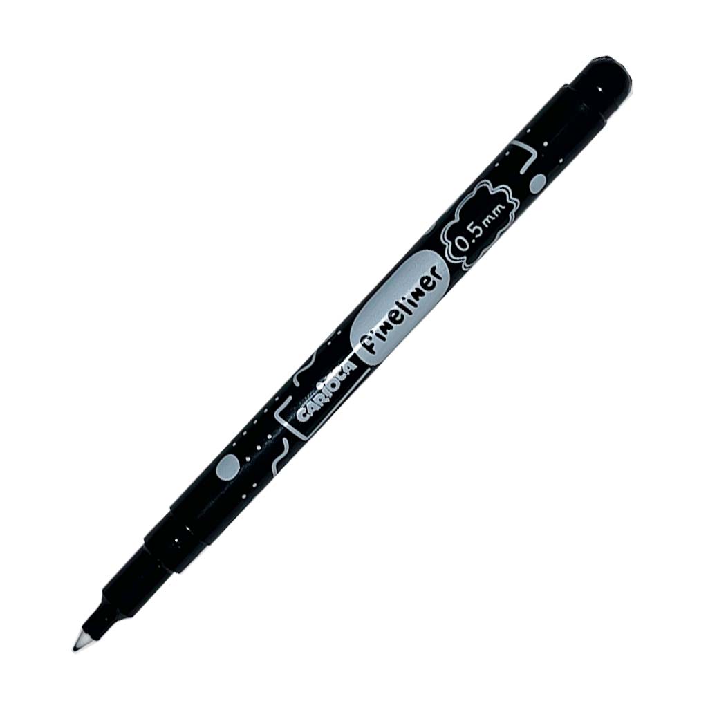 Marker akrylowy czarny 0,5 mm - Carioca kép 2