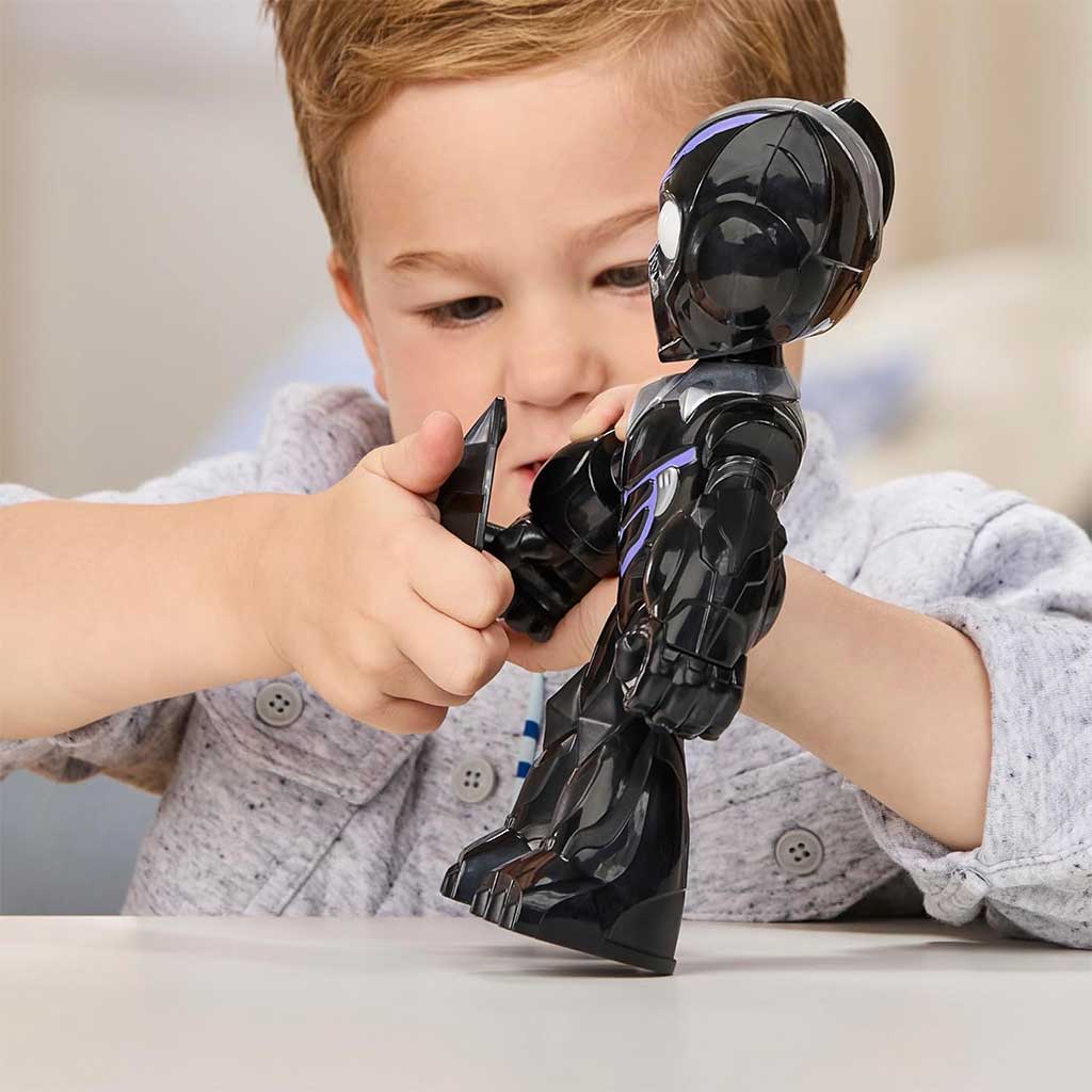 Marvel Iron Man i jego niesamowici przyjaciele - Czarna Pantera 23 cm figurka - Hasbro kép 4