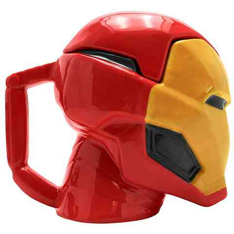 Marvel - Iron Man zmieniający kolor 3D kubek 450ml kép 2