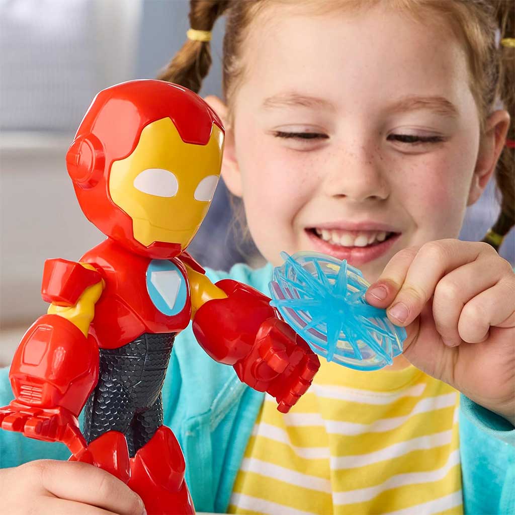 Marvel Iron Man i jego niesamowici przyjaciele - figurka Iron Mana 23 cm - Hasbro kép 4