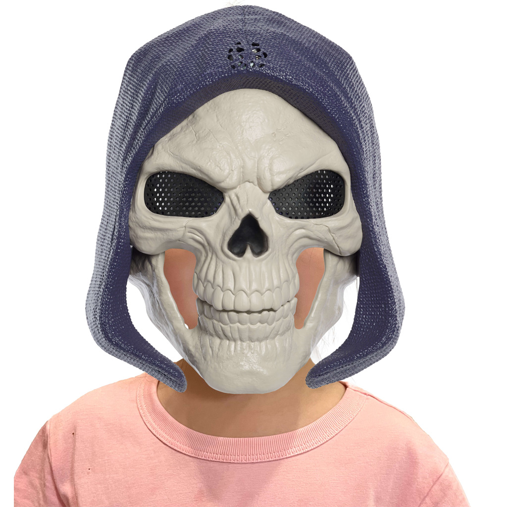Masters of the Universe: Obrońcy Wszechświata — świecąca i dźwiękowa maska Skeletora (czaszkowa) - Mattel kép 2