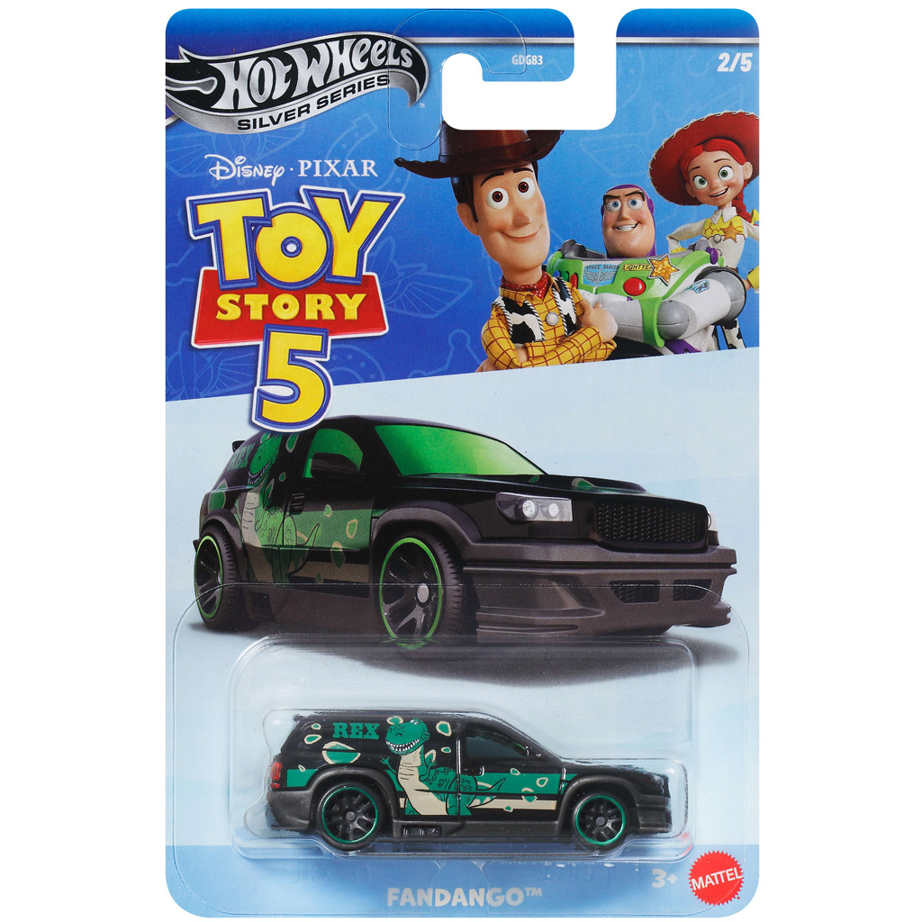 Hot Wheels Silver Series: Toy Story 5 Fandango mały samochód 1/64 - Mattel kép 1
