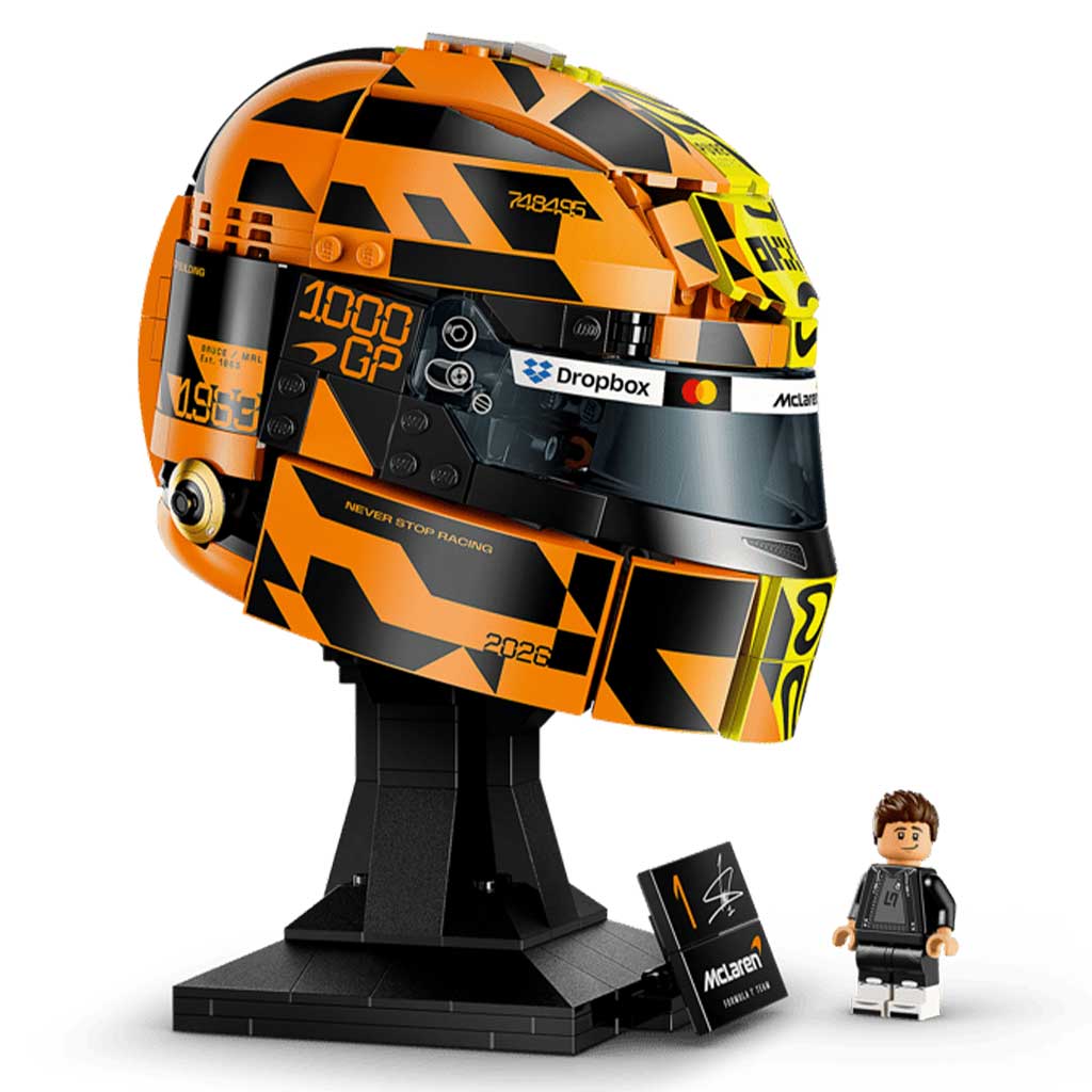 LEGO® Editions: Kask McLaren Mastercard F1® Team Lando Norris (43023) kép 3