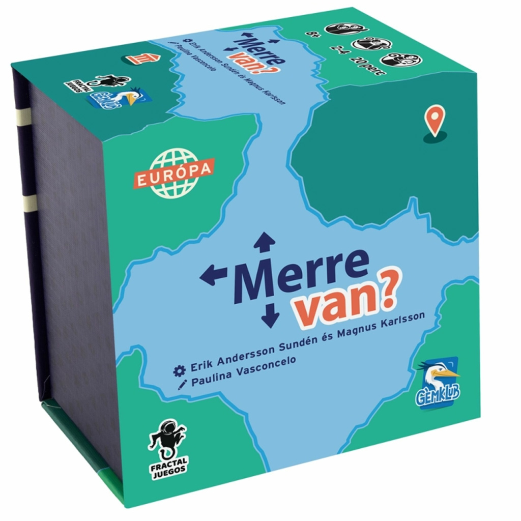 Gdzie jest? - Gra planszowa Europa kép 1