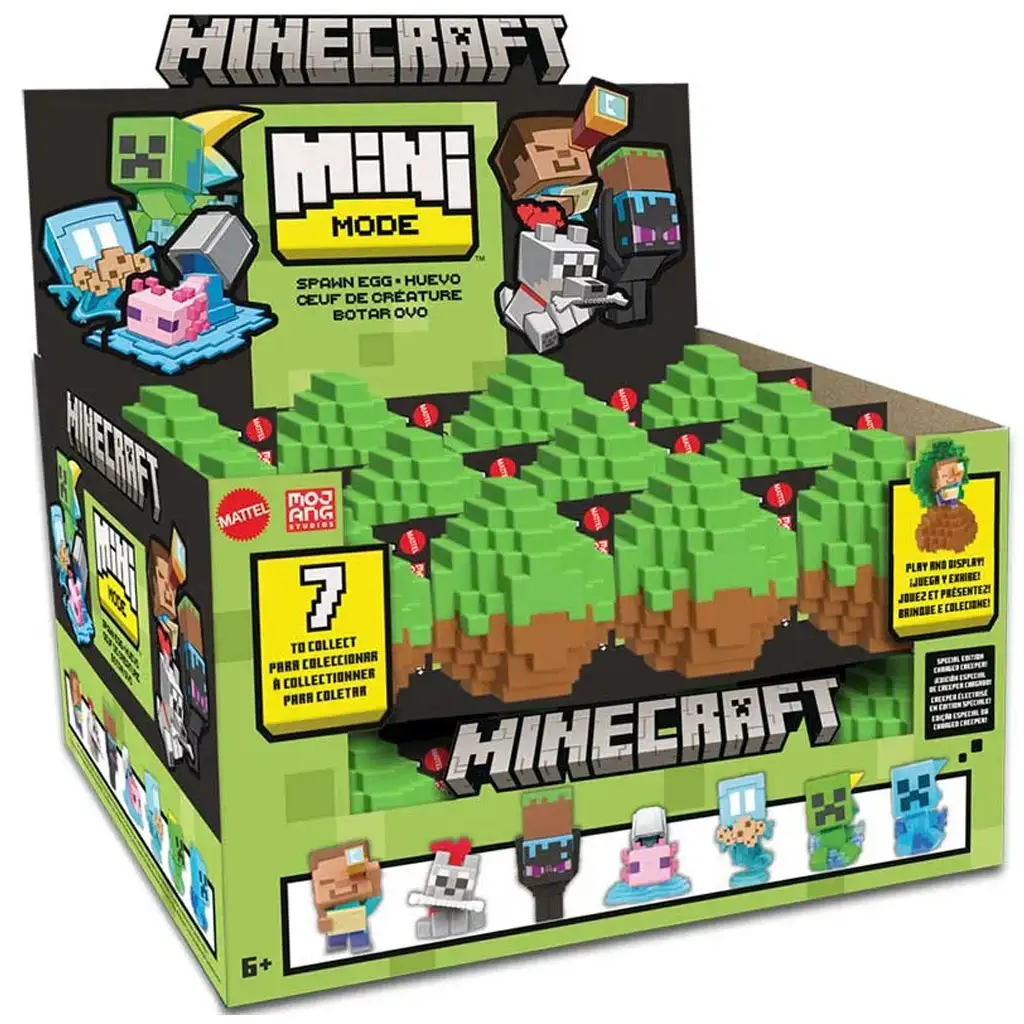 Minecraft: Mini jajka spawn 1 sztuka - Mattel kép 1