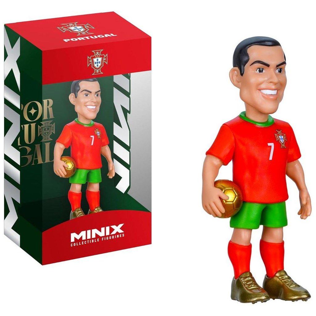 Minix: Portugalia - Mistrzostwa Świata Cristiano Ronaldo figura akcji 12cm kép 1