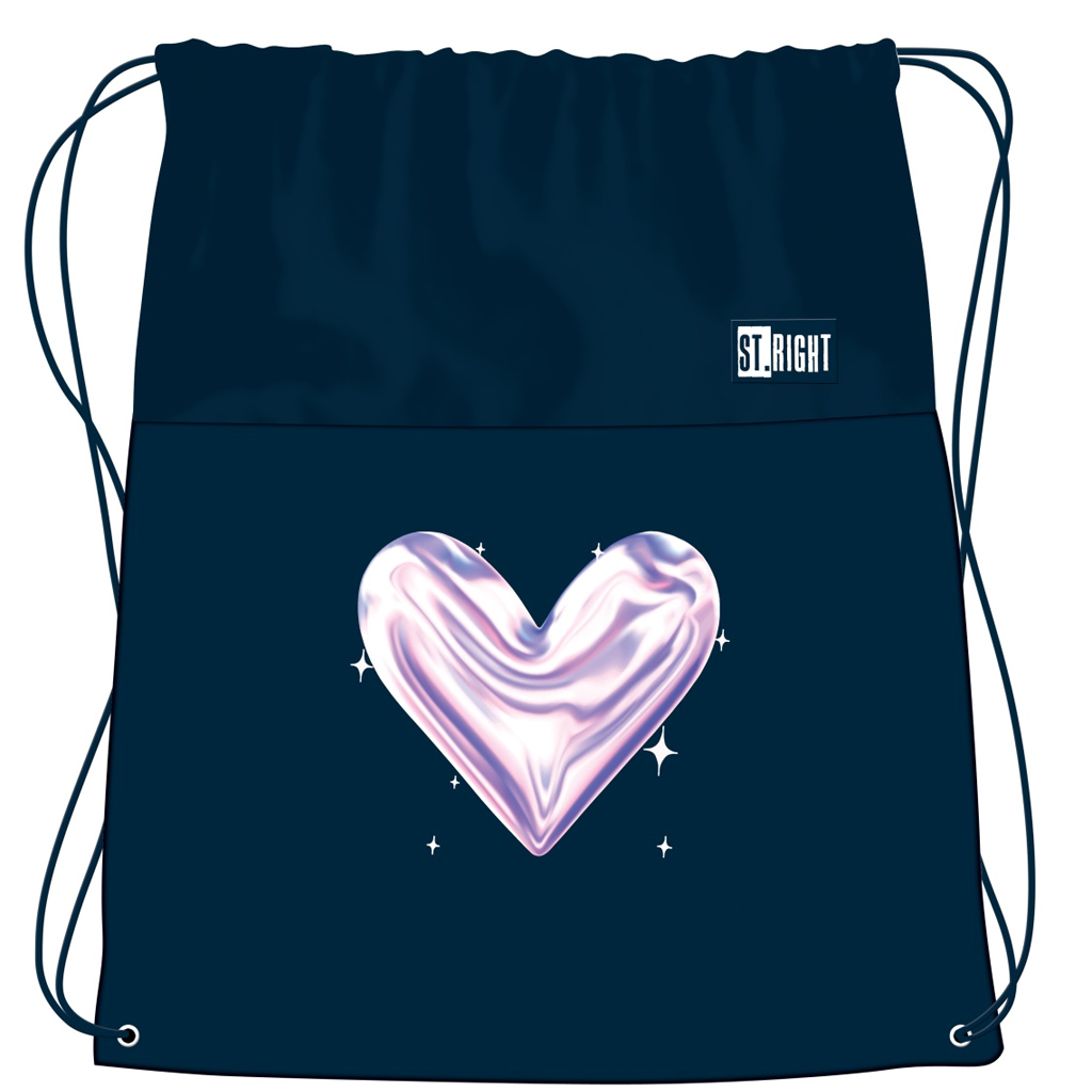 St.Right Moonlight Heart worek na plecy, torba sportowa 34x43cm kép 1