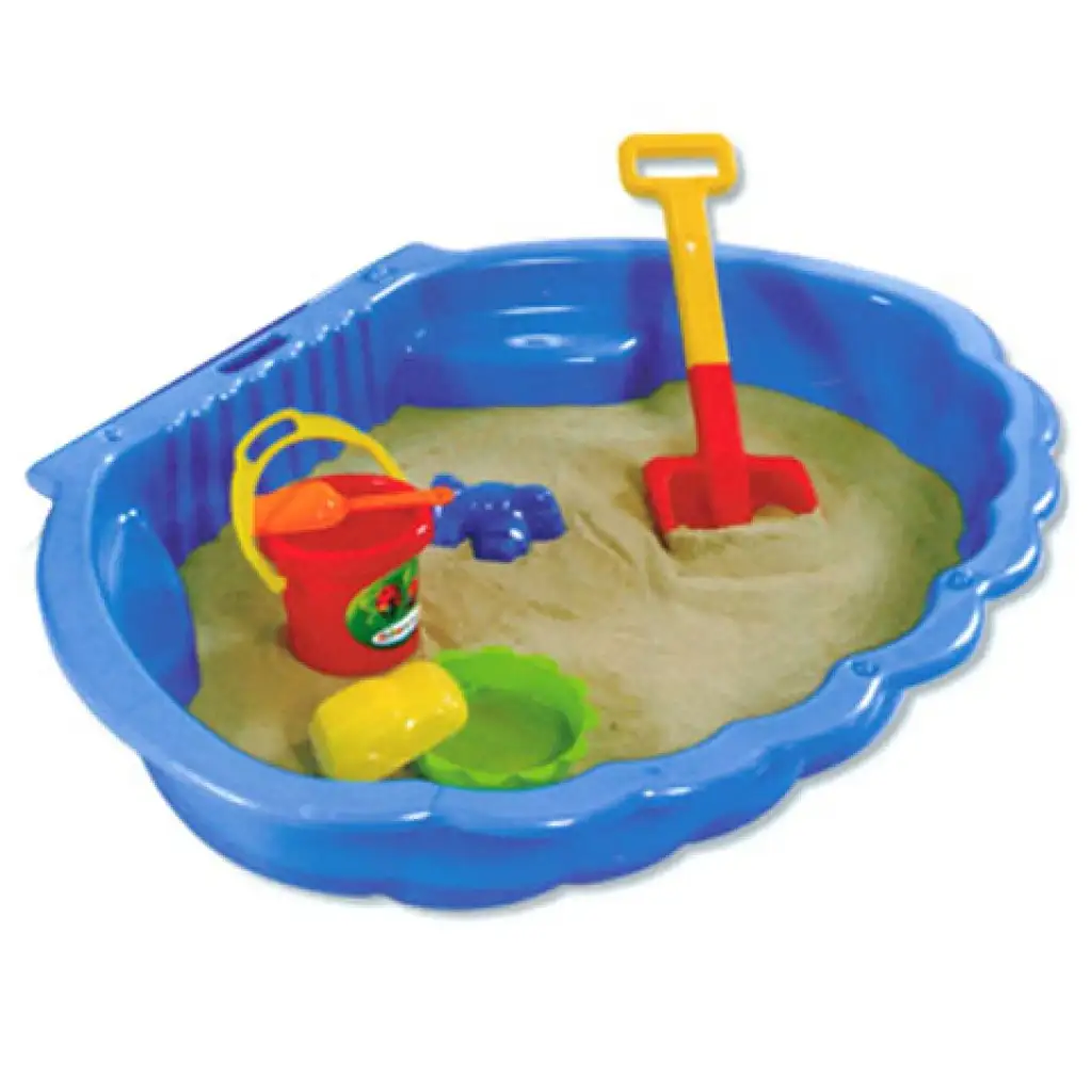 Basen do piasku w kształcie muszli w wielu kolorach - D-Toys kép 1