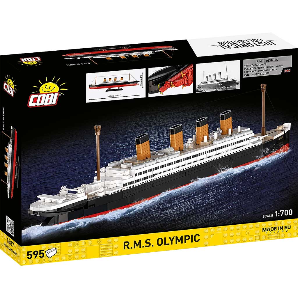 COBI: Model statku R.M.S. Olympic (1687) kép 2