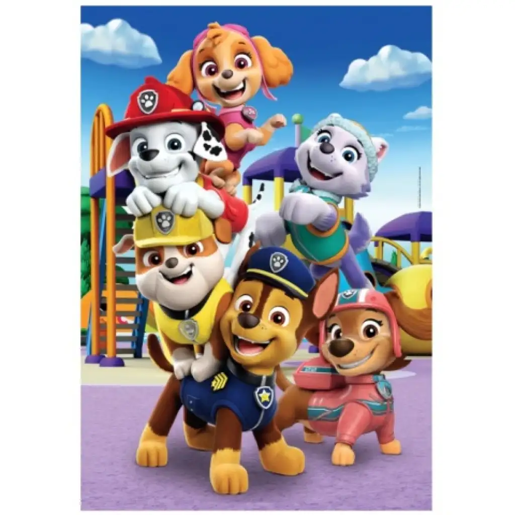Paw Patrol Supercolor puzzle 104 elementów - Clementoni kép 2