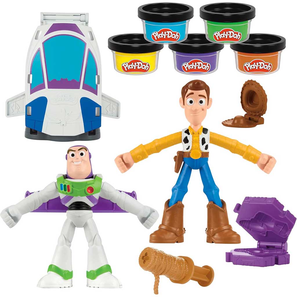 Play‑Doh: Toy Story — Kosmiczne kreacje, zestaw z masy plastycznej - Hasbro kép 2