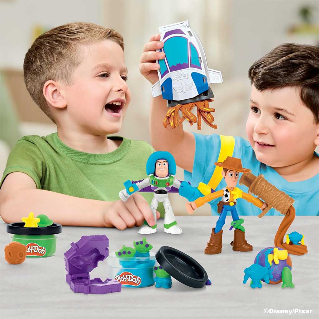 Play‑Doh: Toy Story — Kosmiczne kreacje, zestaw z masy plastycznej - Hasbro kép 3