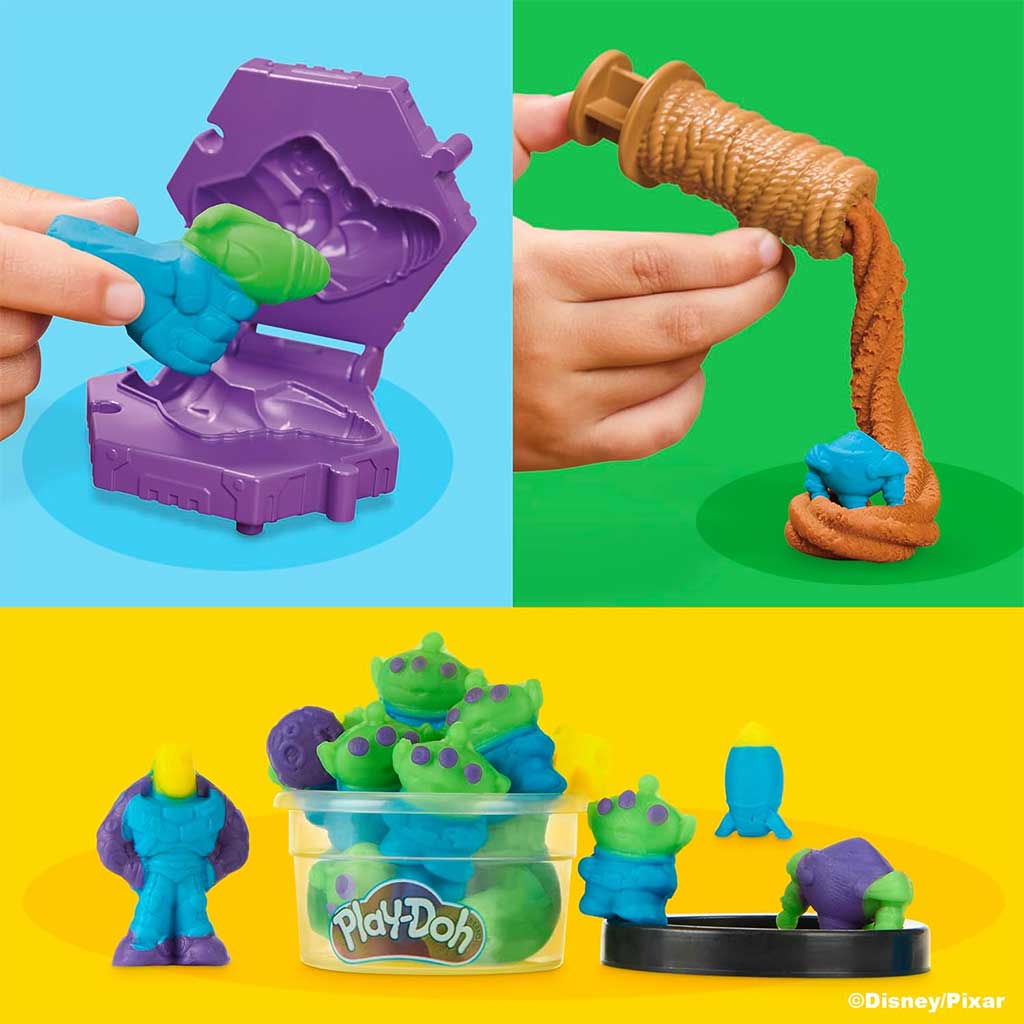 Play‑Doh: Toy Story — Kosmiczne kreacje, zestaw z masy plastycznej - Hasbro kép 5