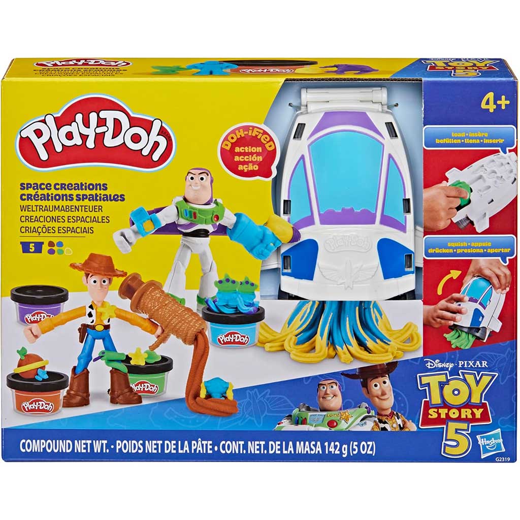 Play‑Doh: Toy Story — Kosmiczne kreacje, zestaw z masy plastycznej - Hasbro kép 1