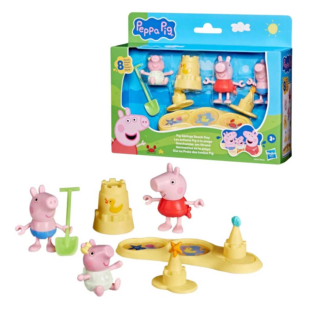 Świnka Peppa: Przygody Peppy - Plażowy zestaw do zabawy - Hasbro kép 2