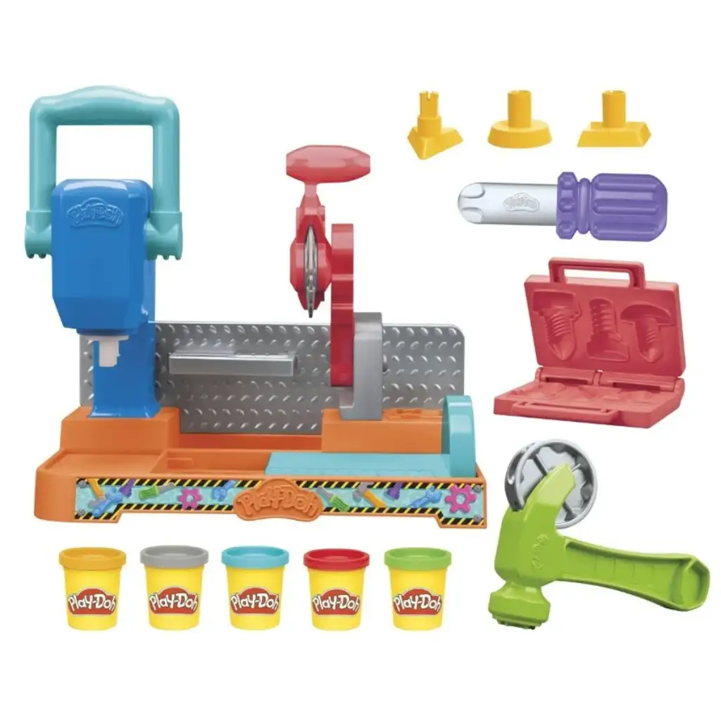 Play-Doh: Zestaw warsztatowy StampNSaw - Hasbro kép 3