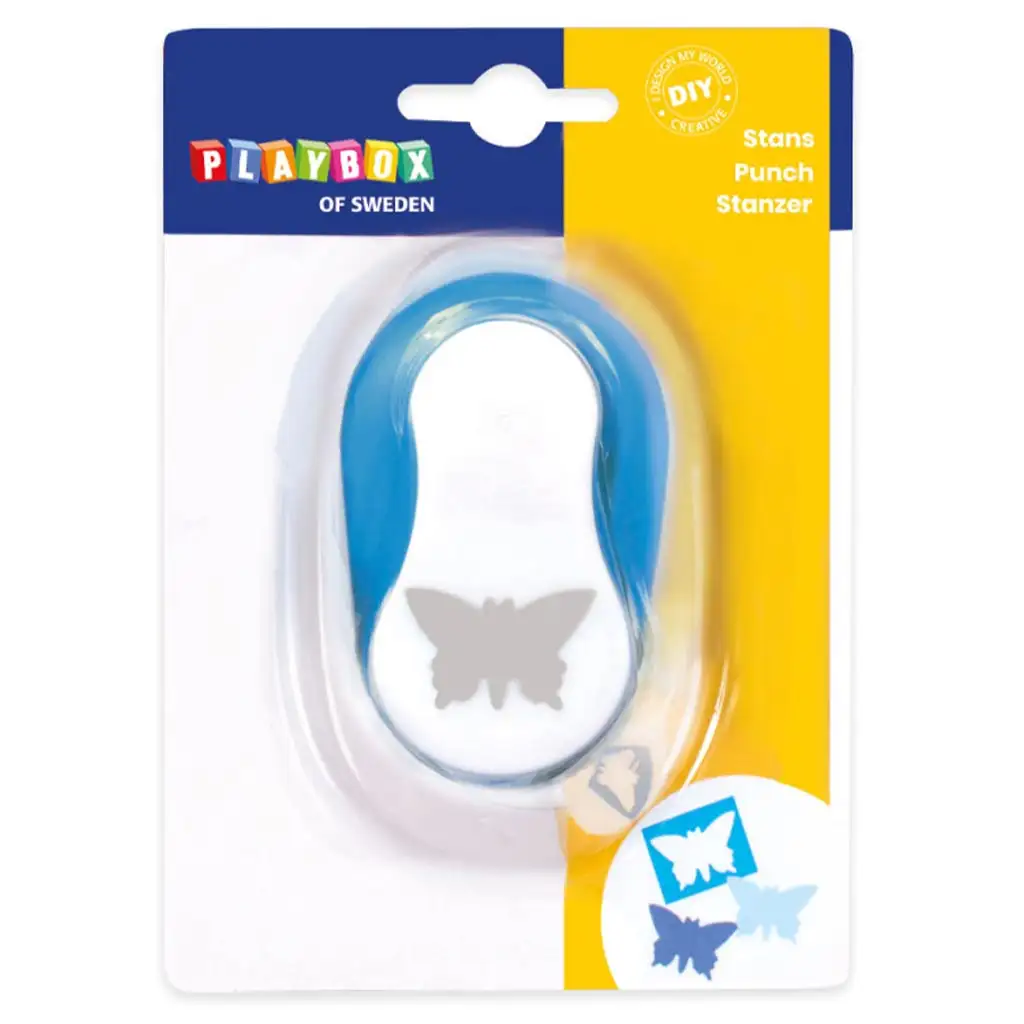 PlayBox: Dziurkacz ozdobny motyl 2,5 cm kép 1