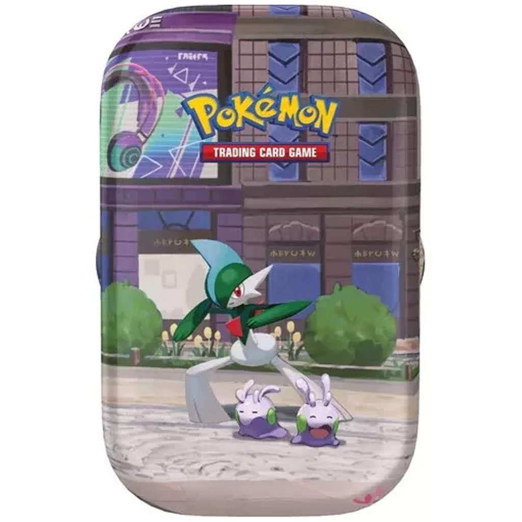 Pokémon TCG: Mini Tin z Lumiose City - kolekcjonerski zestaw kart w metalowym pojemniku w różnych wersjach 1szt. kép 2