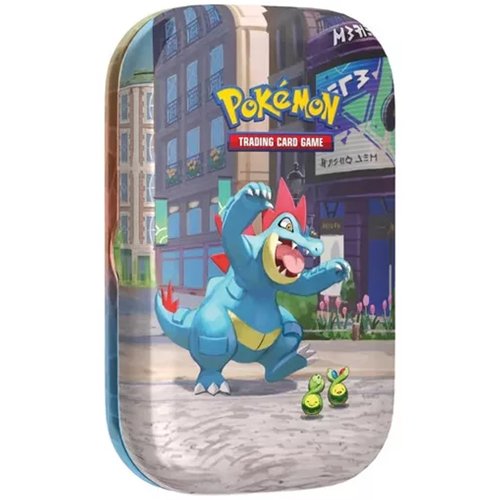 Pokémon TCG: Mini Tin z Lumiose City - kolekcjonerski zestaw kart w metalowym pojemniku w różnych wersjach 1szt. kép 3