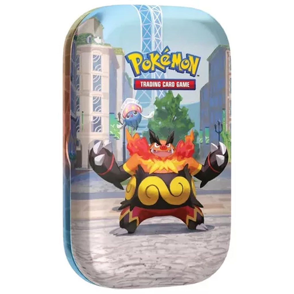 Pokémon TCG: Mini Tin z Lumiose City - kolekcjonerski zestaw kart w metalowym pojemniku w różnych wersjach 1szt. kép 4