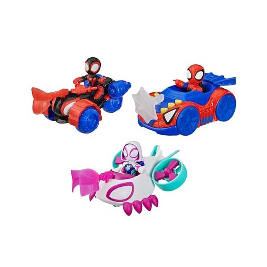 Póki i jego wspaniali przyjaciele: zestaw zabawek - superbohaterowie i ich pojazdy - Hasbro kép 2