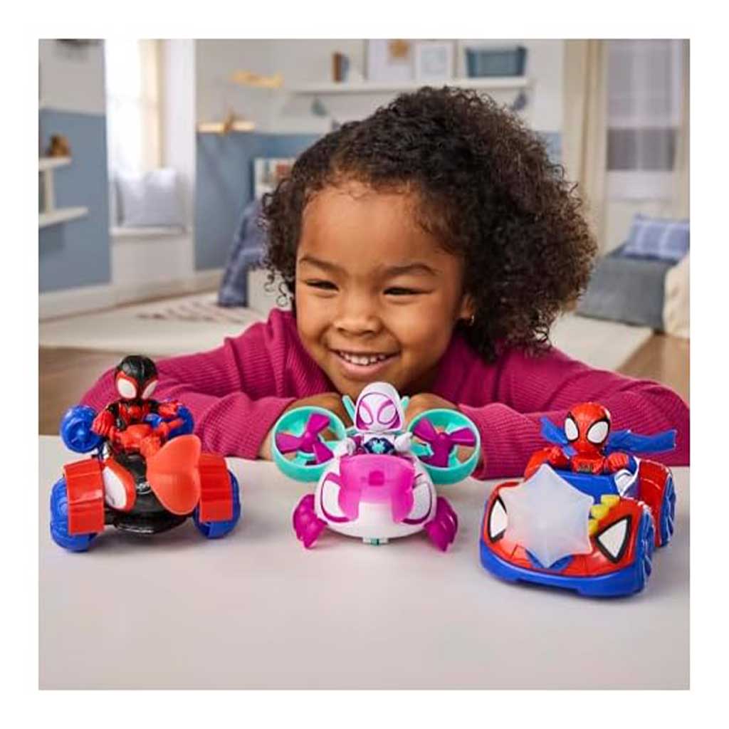 Póki i jego wspaniali przyjaciele: zestaw zabawek - superbohaterowie i ich pojazdy - Hasbro kép 3