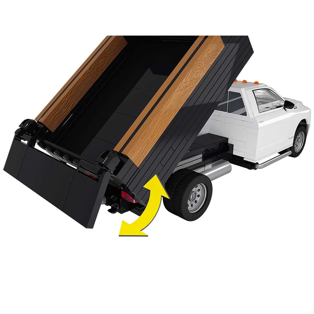 COBI: RAM 3500 Dump Truck samochód budowlany (24659) kép 4