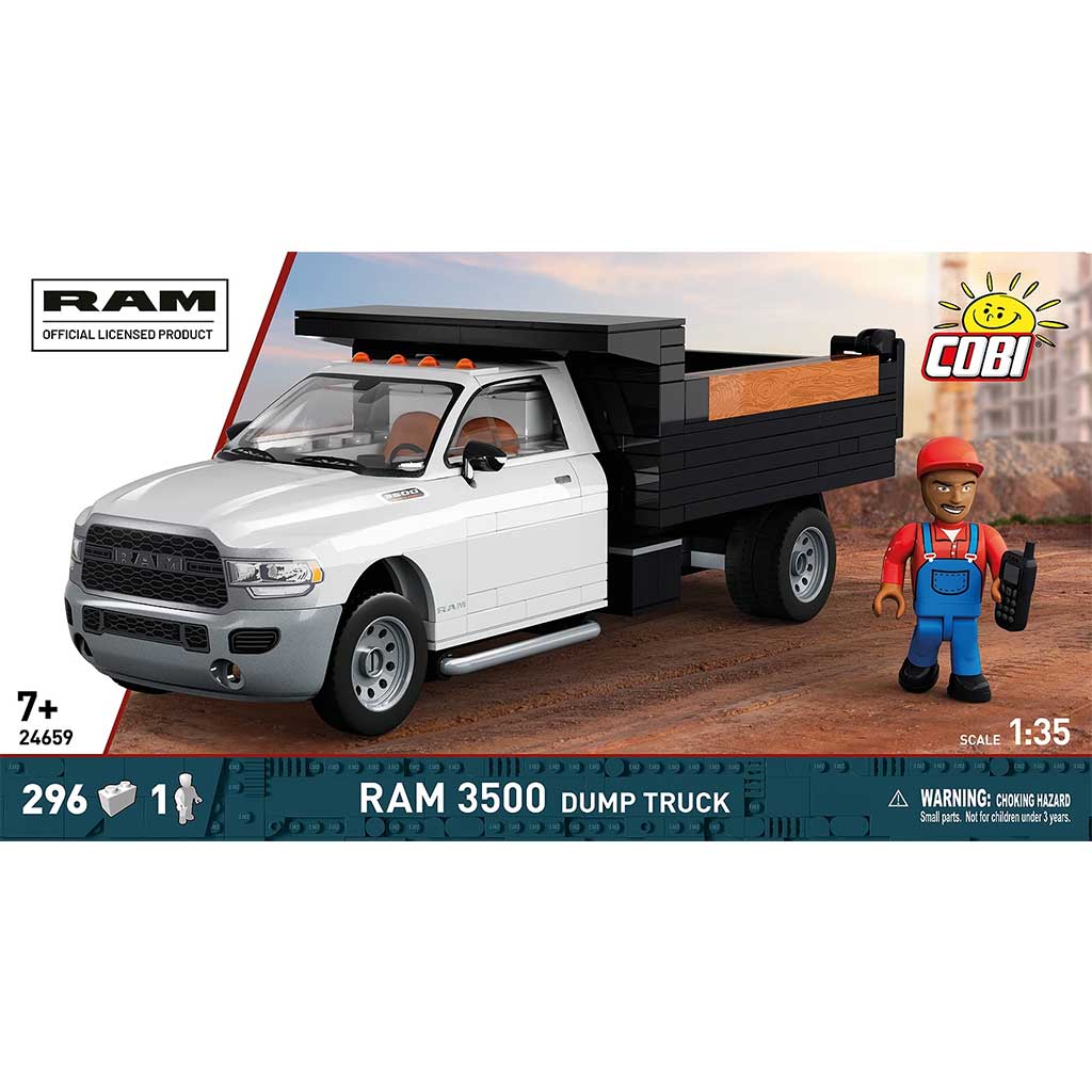 COBI: RAM 3500 Dump Truck samochód budowlany (24659) kép 1