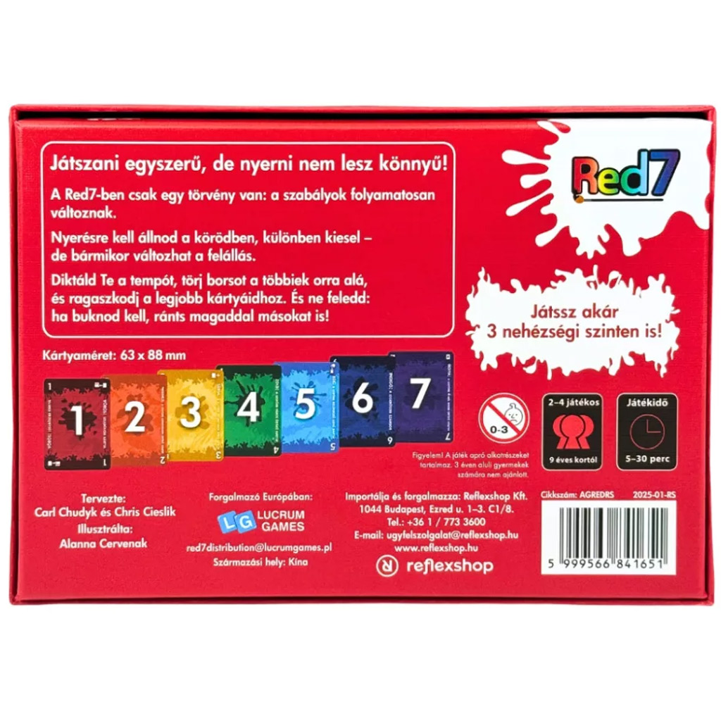 Gra planszowa Red7 kép 2