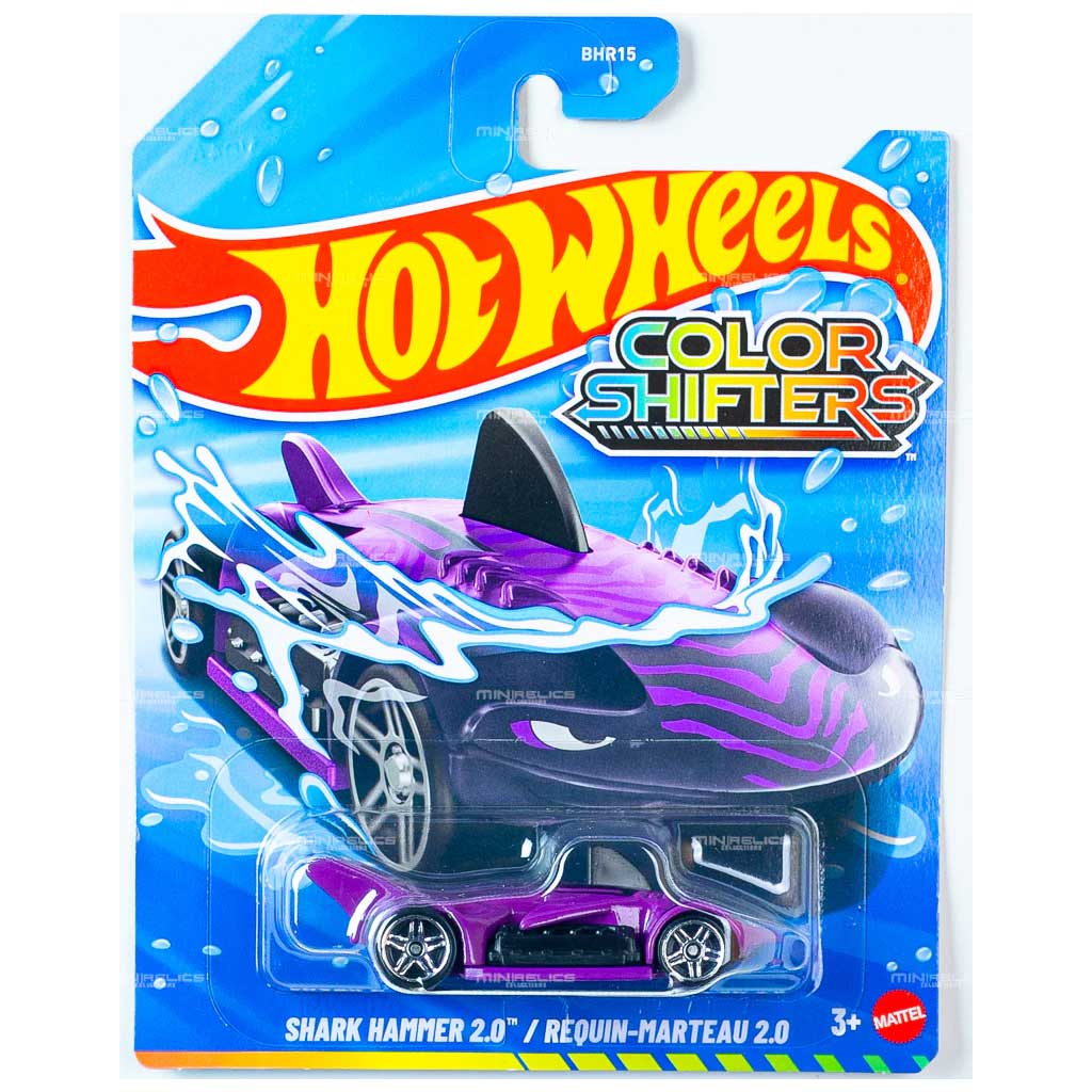 Hot Wheels: Shark Hammer 2.0 samochodzik zmieniający kolor 1/64 - Mattel kép 1