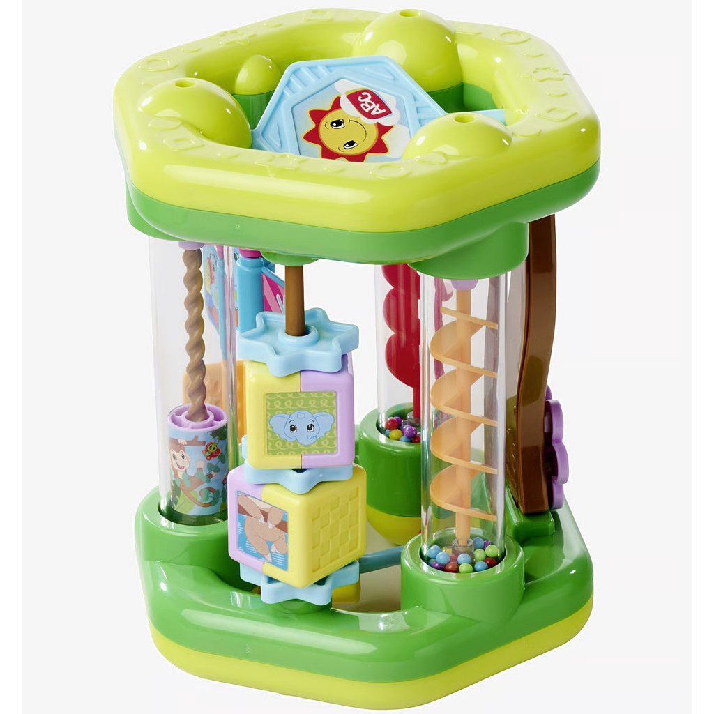 ABC Wesoła zwierzęca sześciokątna zabawka rozwijająca umiejętności - Simba Toys kép 2