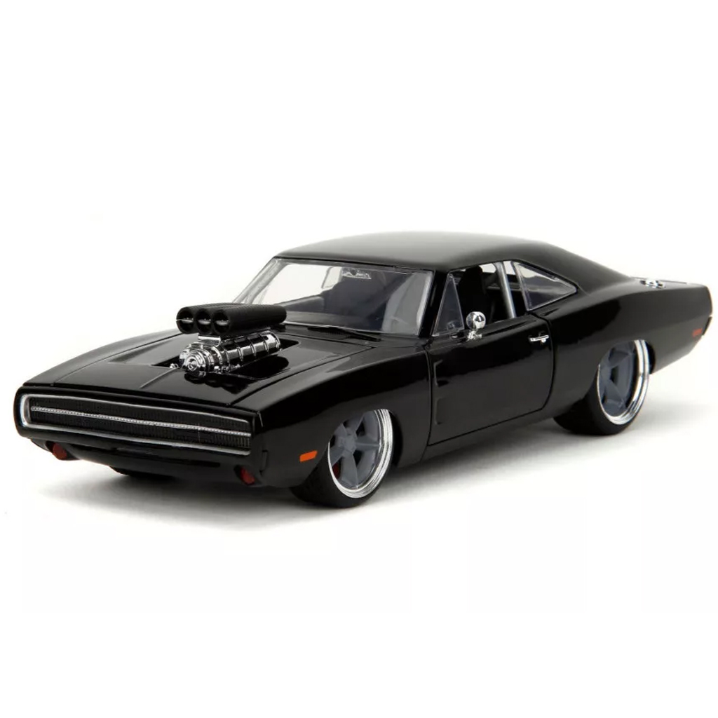 Szybcy i wściekli: 1970 Dodge Charger metalowy model samochodu 1/24 - Jada Toys kép 3