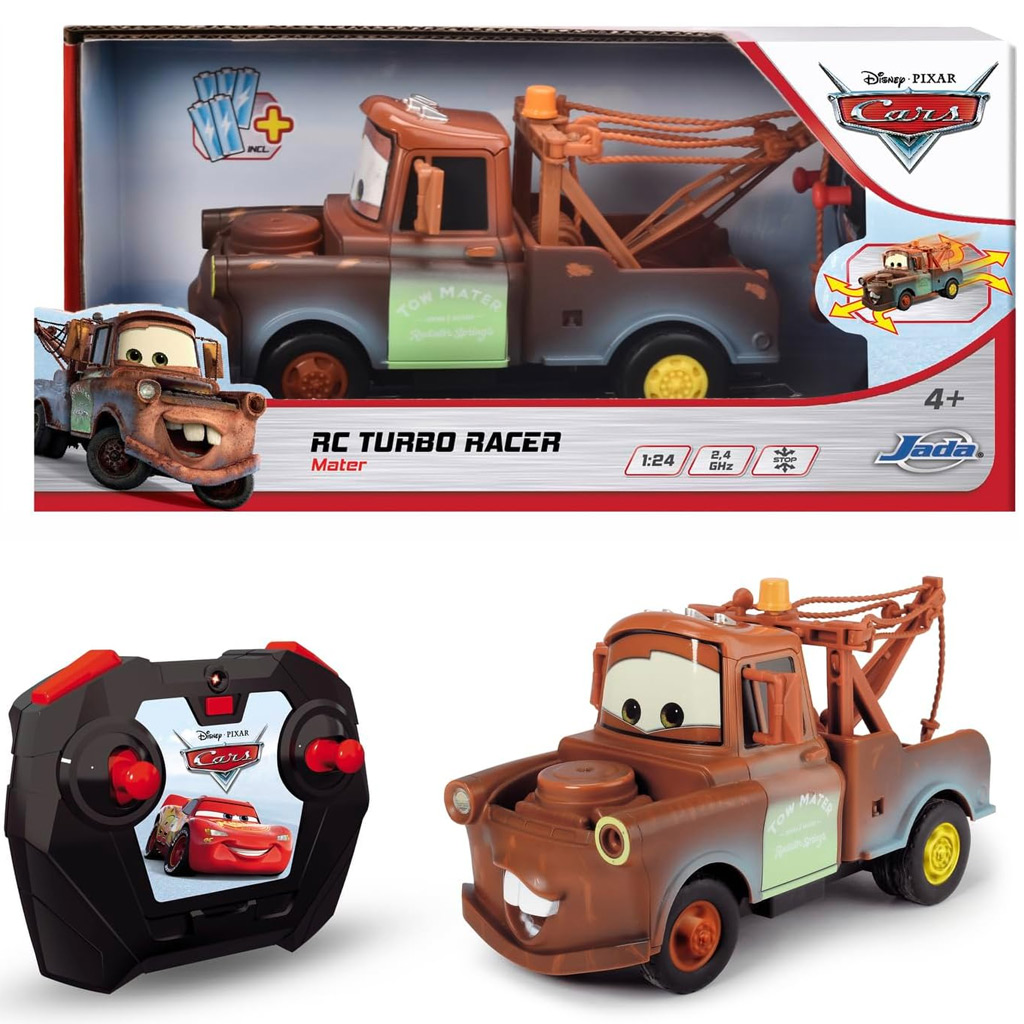 Auta 3 Turbo Racer Matuka zdalnie sterowany samochód RC 1:24 - Jada Toys kép 1