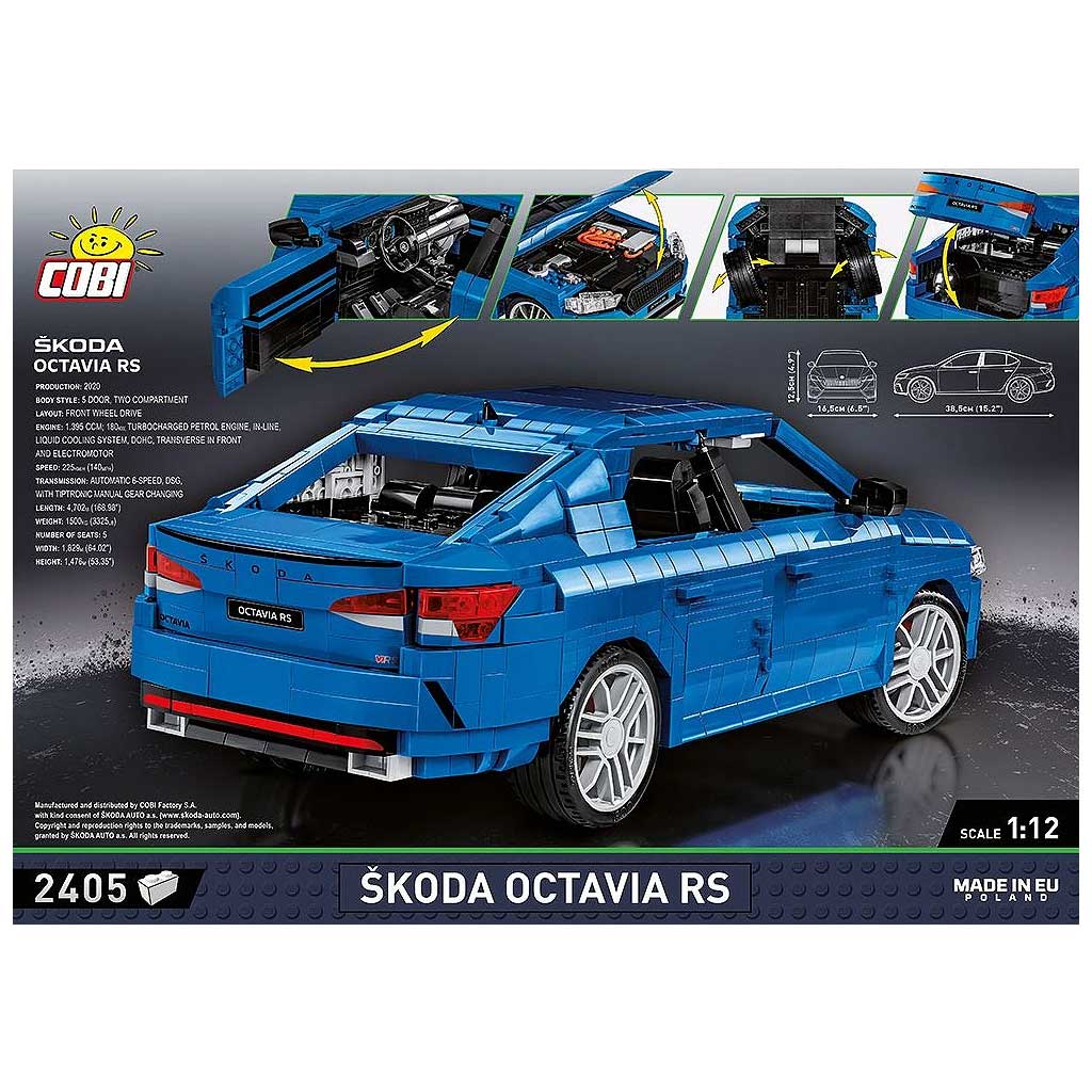 COBI: Škoda Octavia RS samochód konstrukcyjny (24343) kép 2