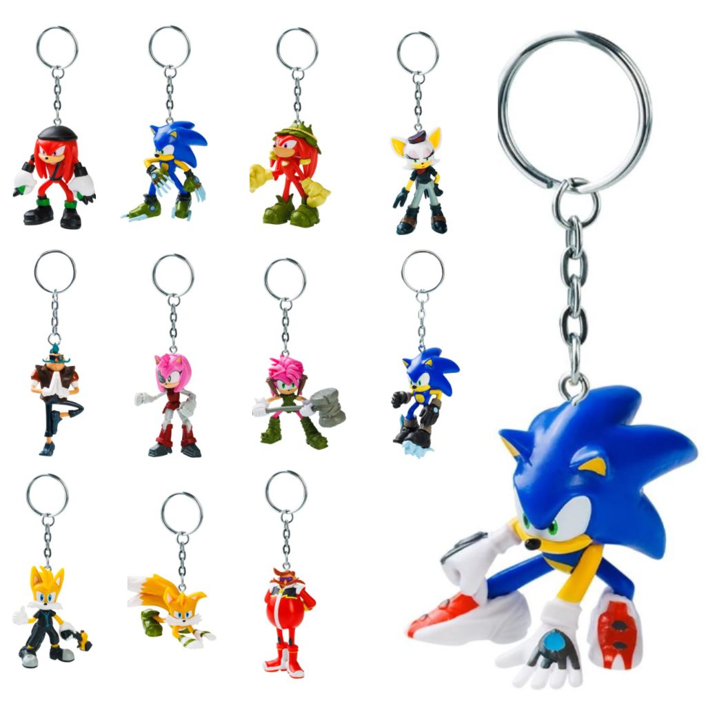 Sonic jeż niespodzianka brelok figura kép 1