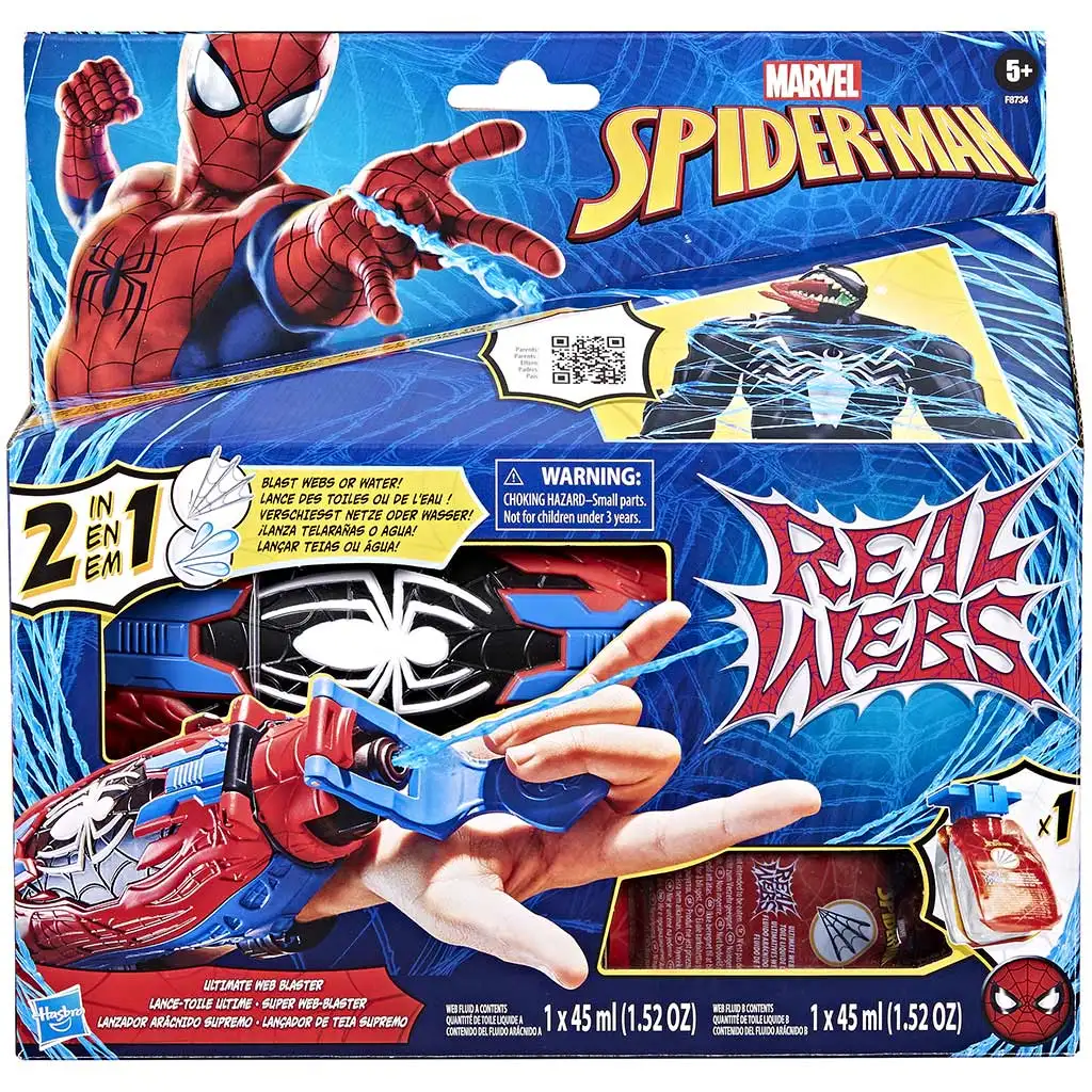 Spider-Man: Real Webs Ultimate miotacz sieci – Hasbro kép 1