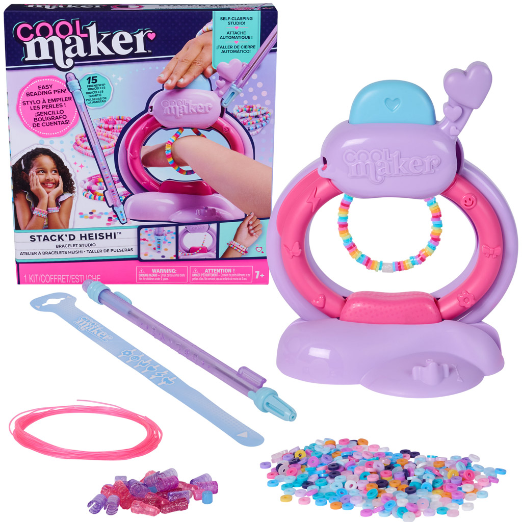 Cool Maker: Stack'D Heishi zestaw do robienia bransoletek - Spin Master kép 1