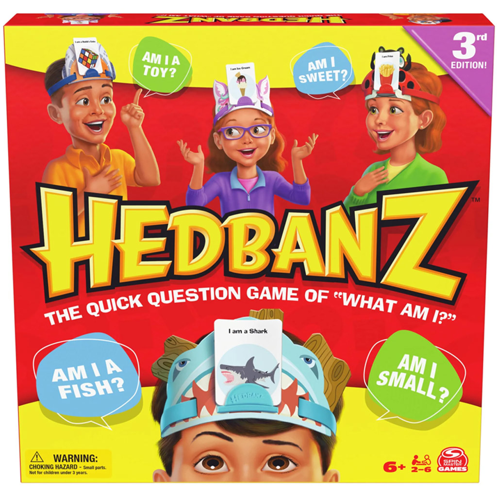 Hedbanz 3. edycja gra planszowa - Spin Master kép 1