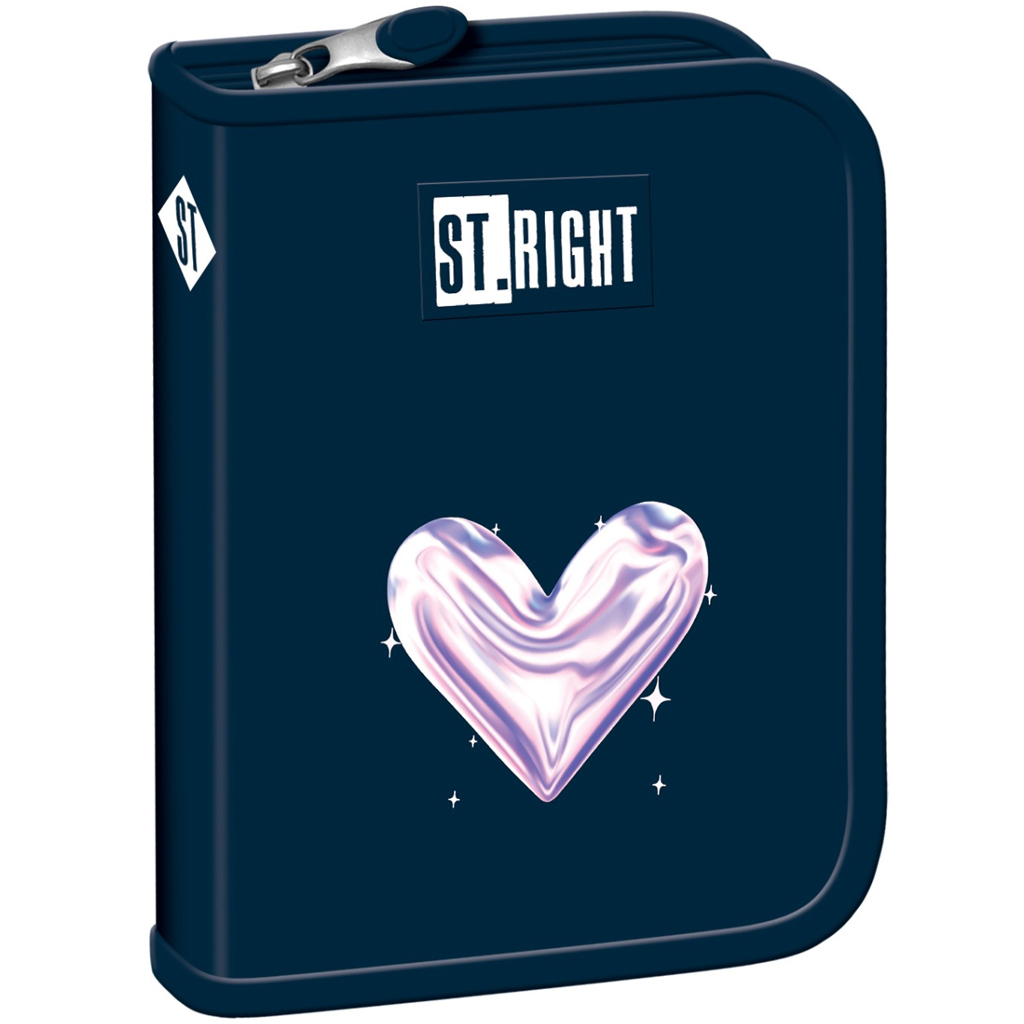 St.Right Moonlight Heart rozkładany piórnik PC03 20,5x14x3,5cm kép 1