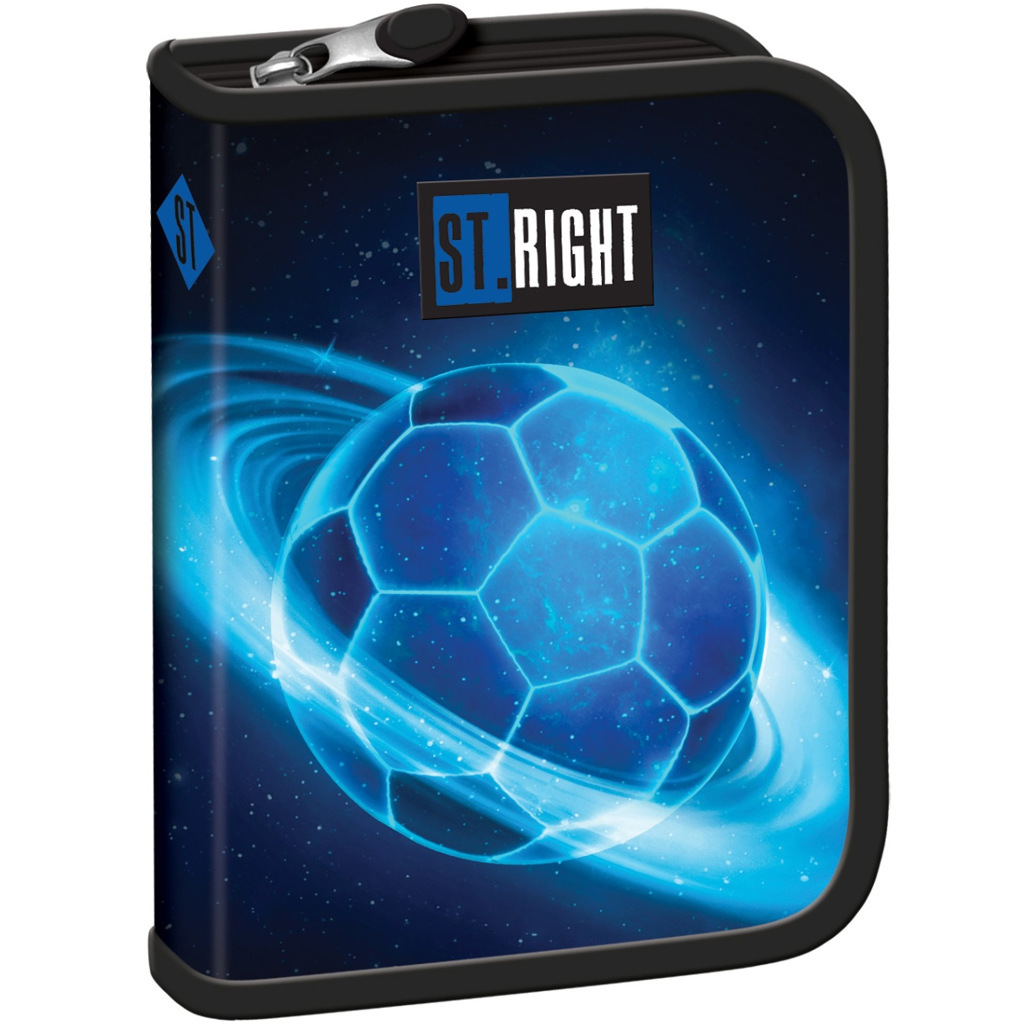 St.Right Cosmic Soccer rozkładany piórnik PC03 20,5x14x3,5cm kép 1