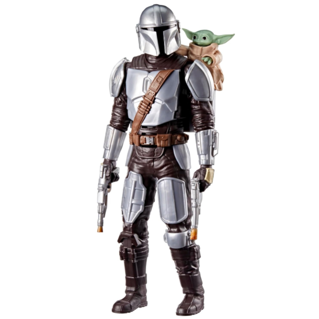 Star Wars: Mandalorianin i Grogu - zestaw figurek z dźwiękiem - Hasbro kép 2