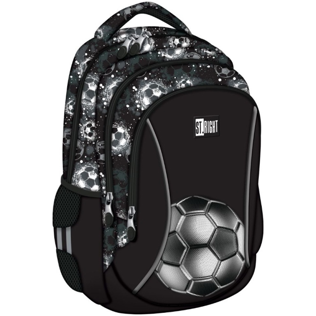 St.Right Silver Goal plecak szkolny, plecak BP26 39x27x17 cm kép 1
