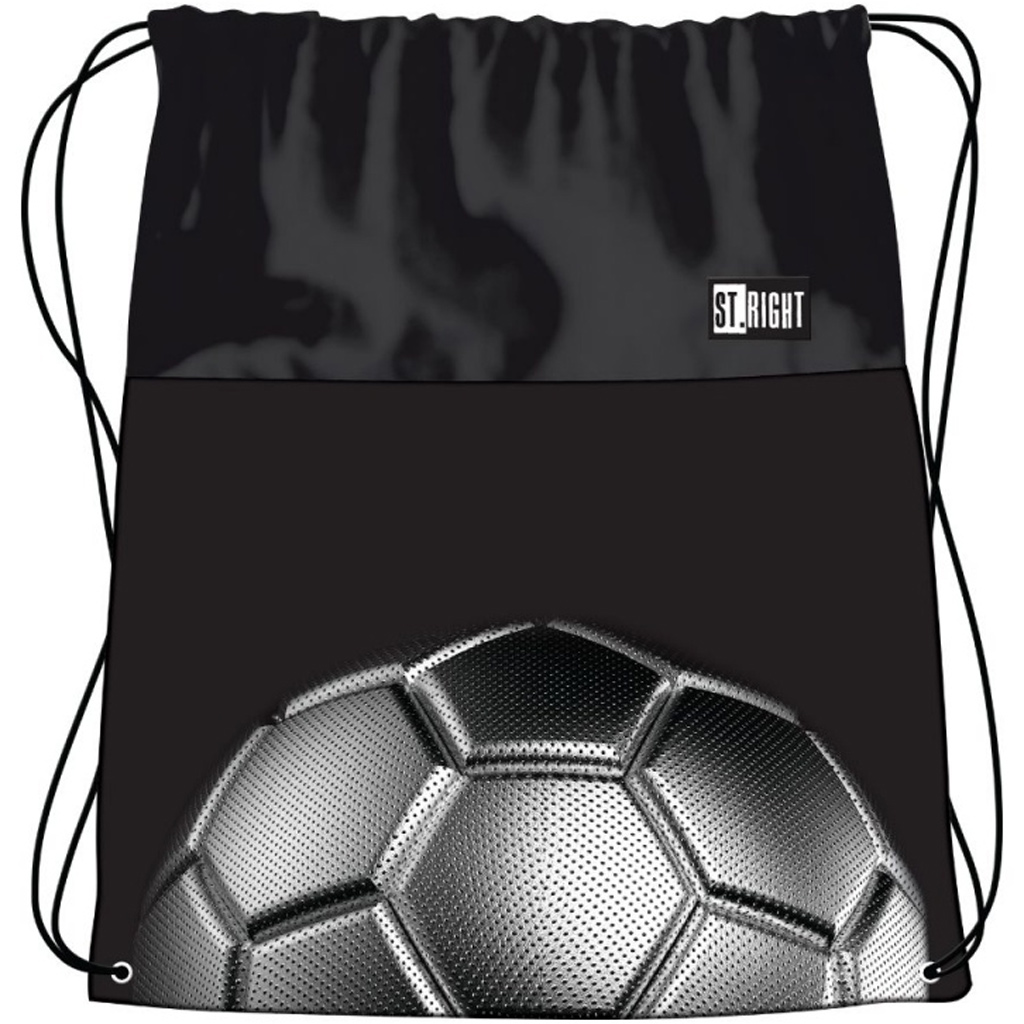 St.Right Silver Goal worek sportowy, plecak 34x43cm kép 1