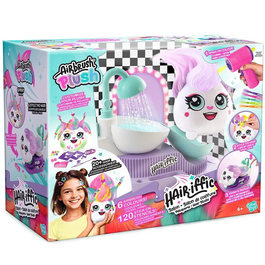 Style 4 Ever: Airbrush Plush Hair-iffic salon fryzjerski kép 2