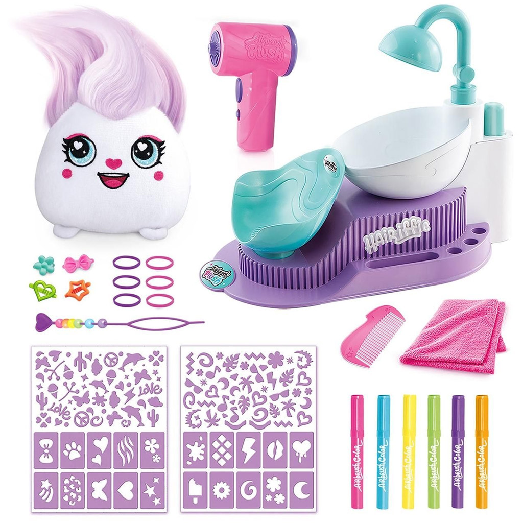 Style 4 Ever: Airbrush Plush Hair-iffic salon fryzjerski kép 4